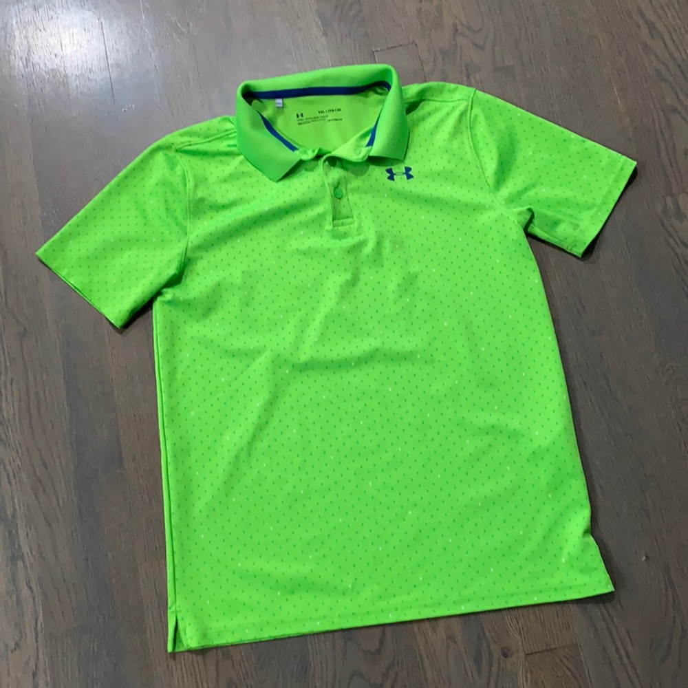Under Armour boys heat gear polo